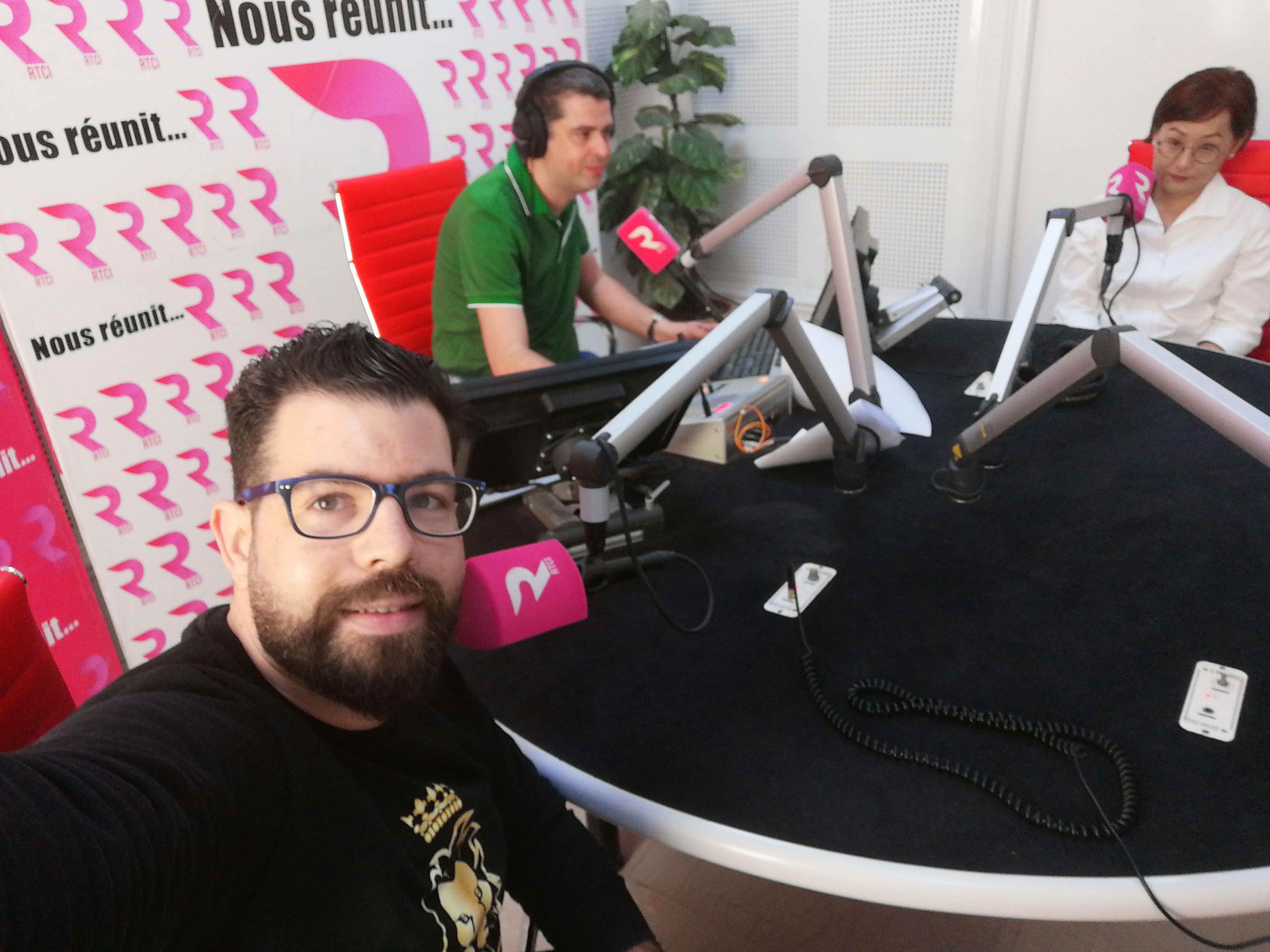 Chez Radio RTC pour promouvoir l’événement KPOP MAGHREB FESTIVAL 